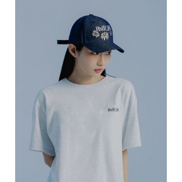 韓國Romantic Crown - FLOWER LOGO BALL CAP_BLUE